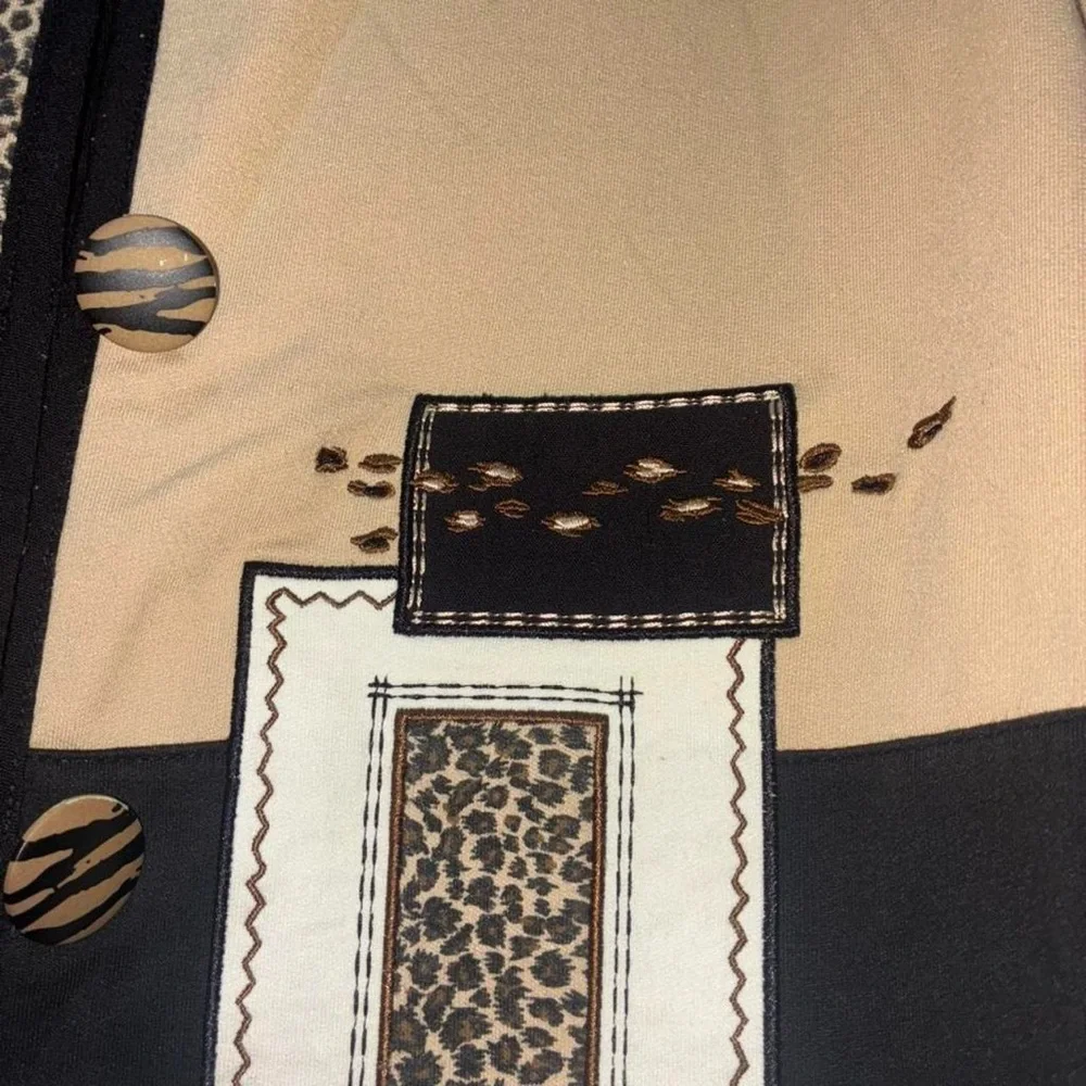 Koret K-Wear statement patchwork